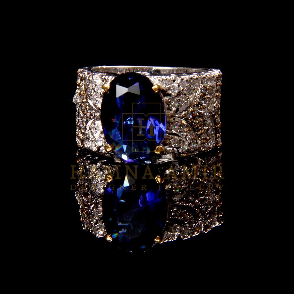 Sterling silver ring (g)