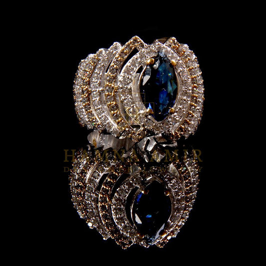Sterling silver ring (f)