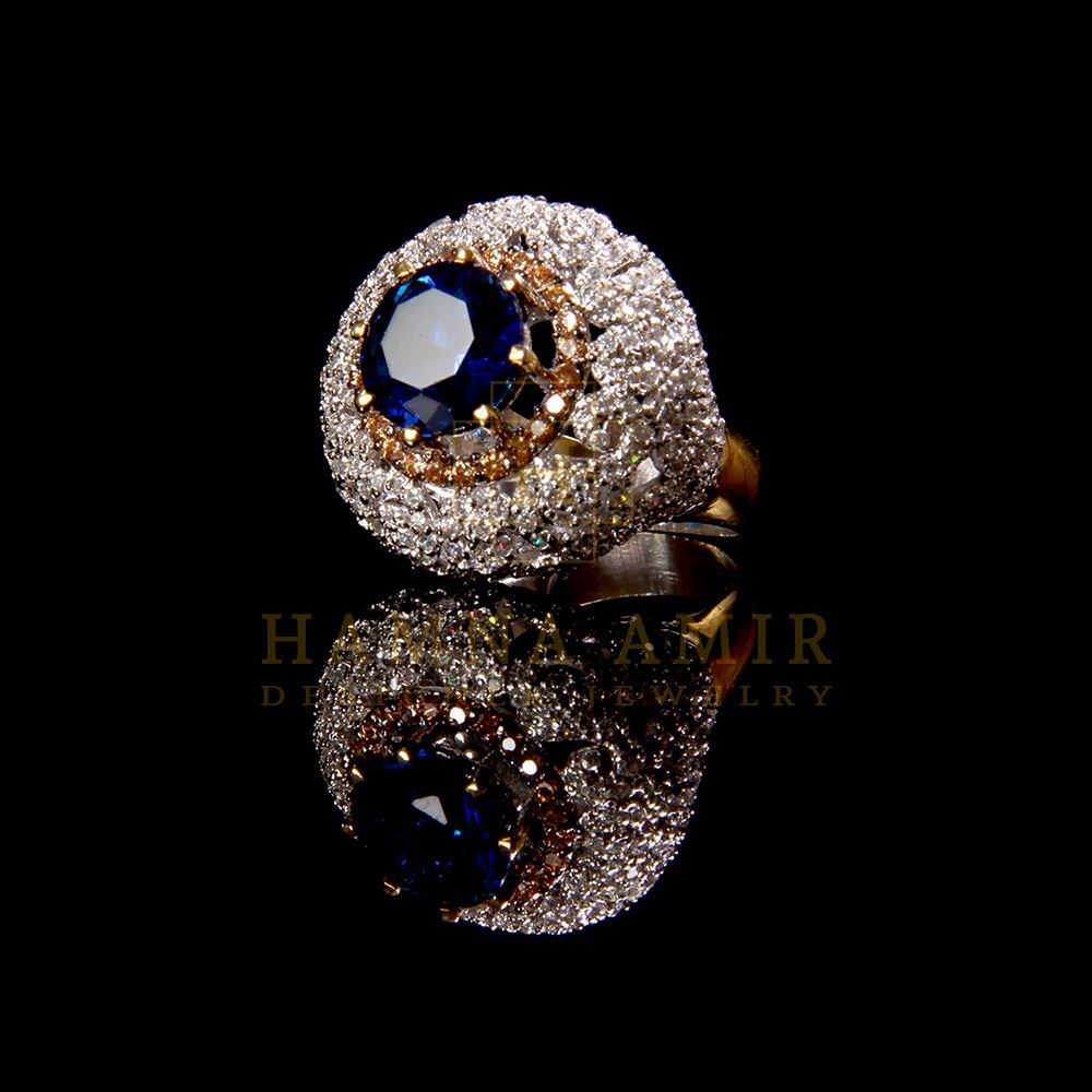 Sterling silver ring (d)