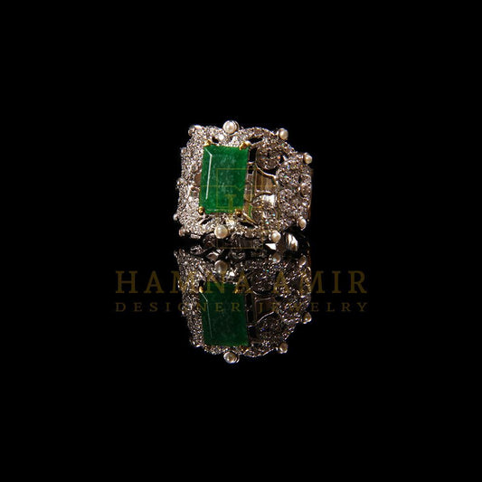 Sterling silver ring (b)