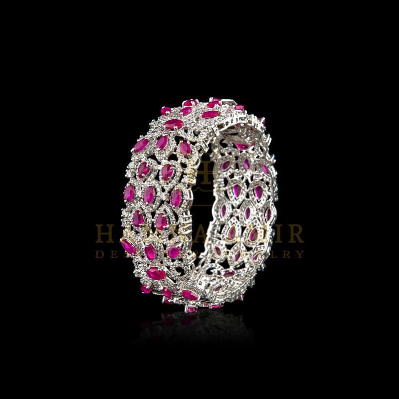 Rubies embedded kara (Each)