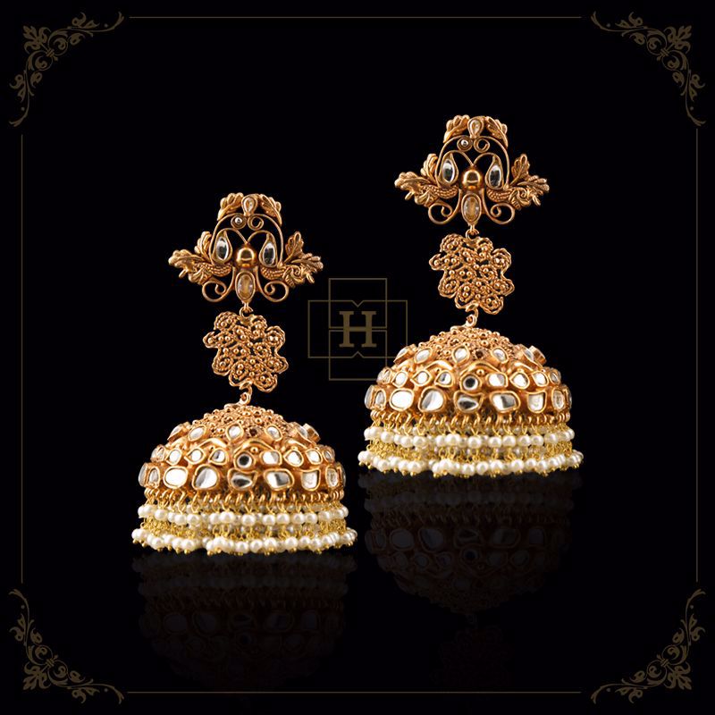 Exquisite Pearl Jhumkay