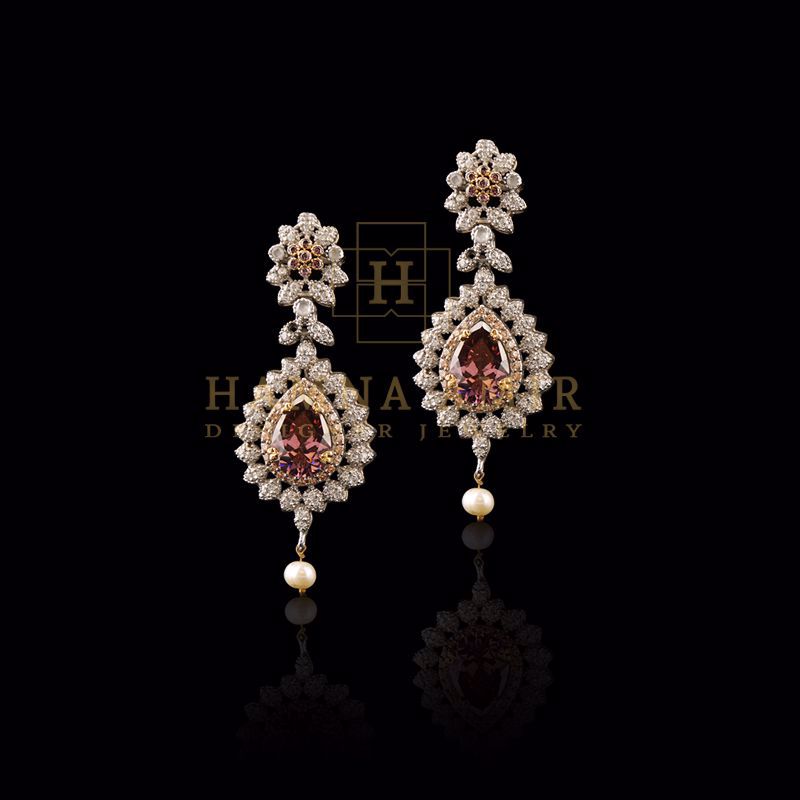 Amethyst and 925 sterling silver bridal set