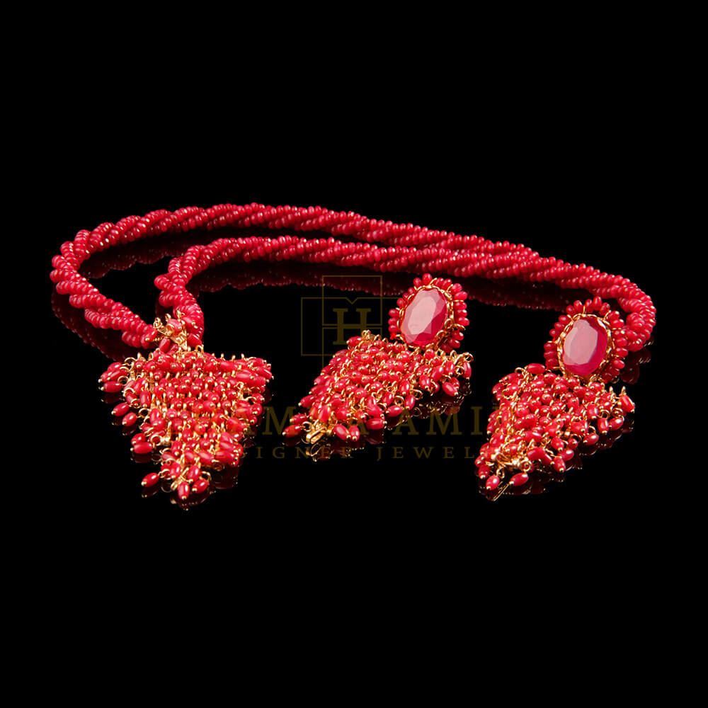 Picture of Ruby pendant set
